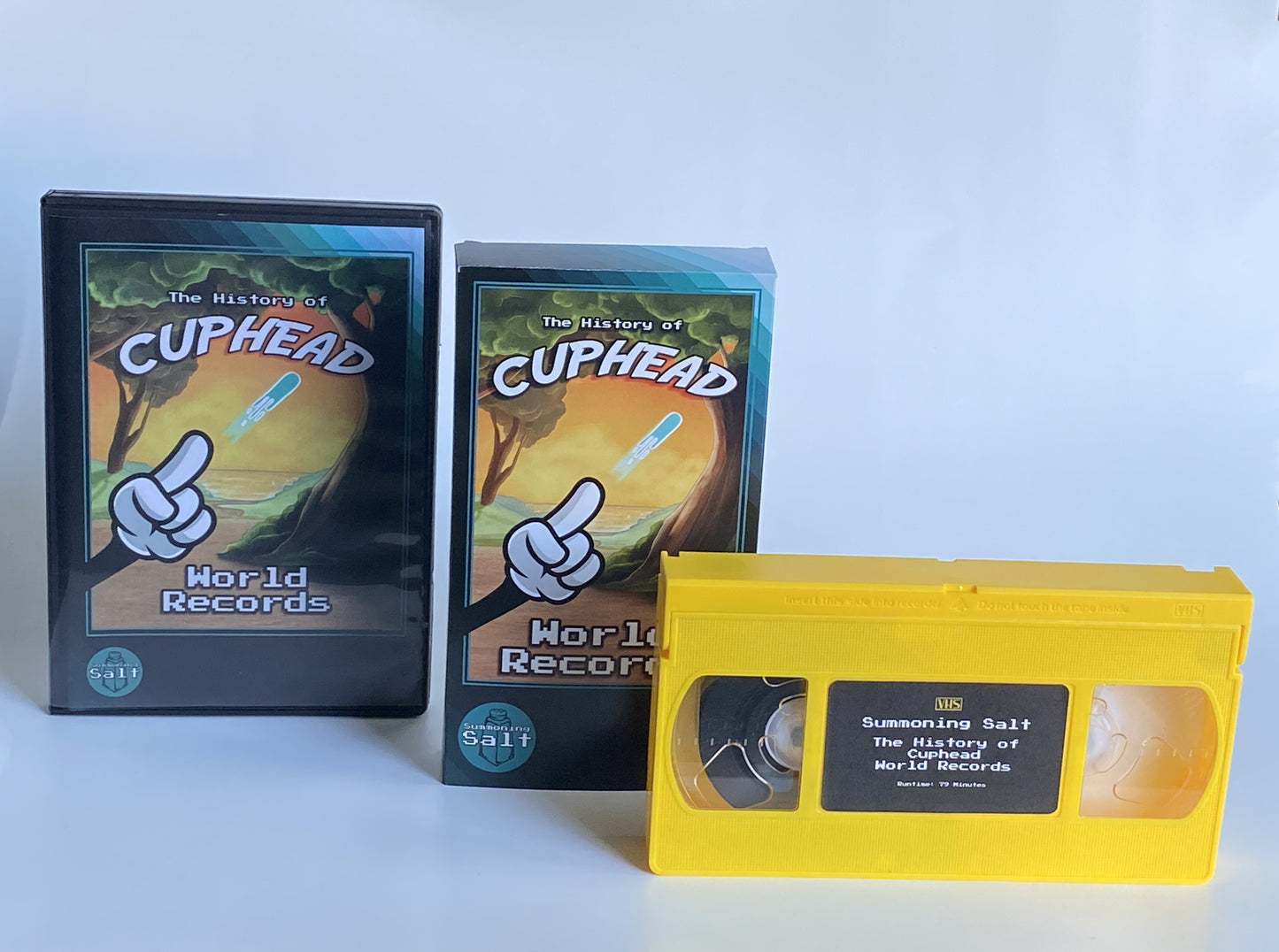Cuphead Signed Bundle (VHS + DVD)